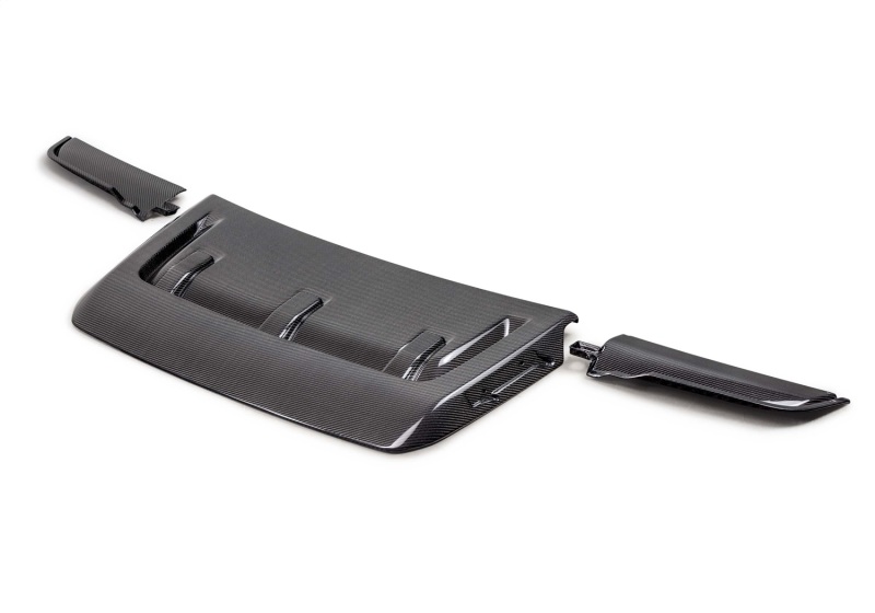 Ford F-150 Raptor Hood Vent - Ford Racing - Carbon Fiber - Gloss - `21-`24 Ford F-150 Raptor Hood Vent - Ford Racing - Carbon Fiber - Gloss - `21-`24